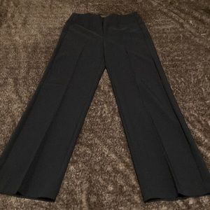 NWOT Suzy Shier Flat Front Navy Blue Pants